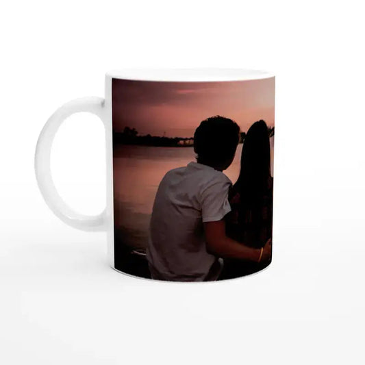 "Personalised 11oz Coloured Photo Mug - Perfect for Your Favourite Memories"-1