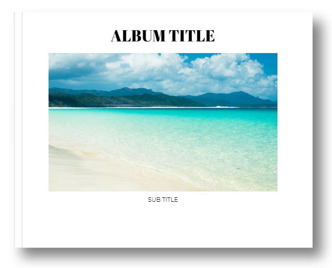 Iconic Hardcover Photo Book