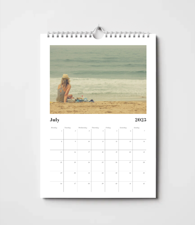 Portrait Calendar - Holidays