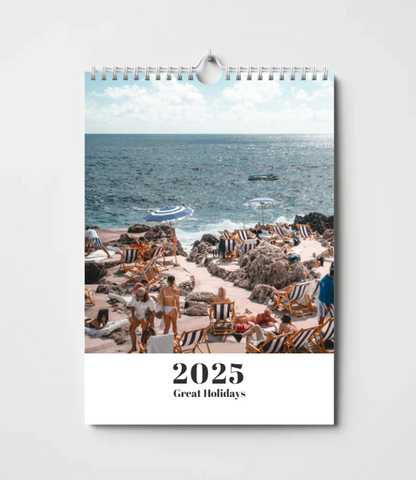 Portrait Calendar - Holidays